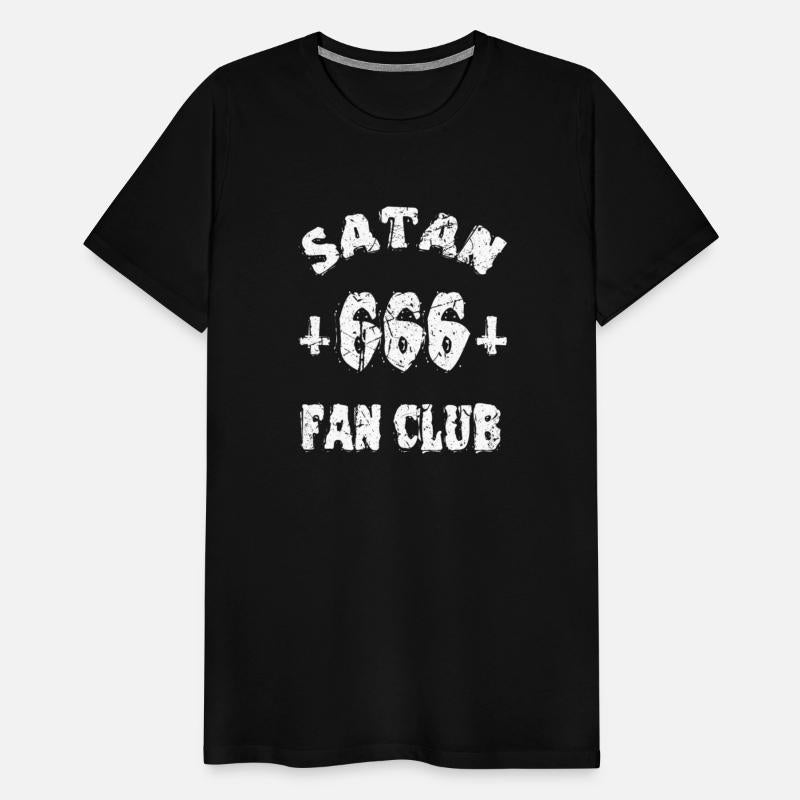 Satan Fan Club 666 Upside Down Crosses Evil Stuff