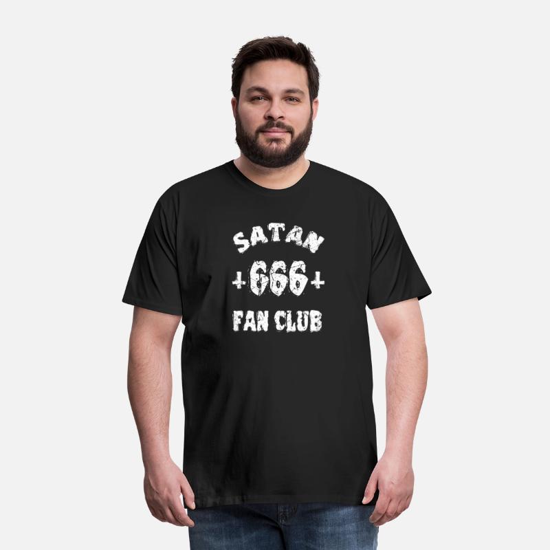 Satan Fan Club 666 Upside Down Crosses Evil Stuff