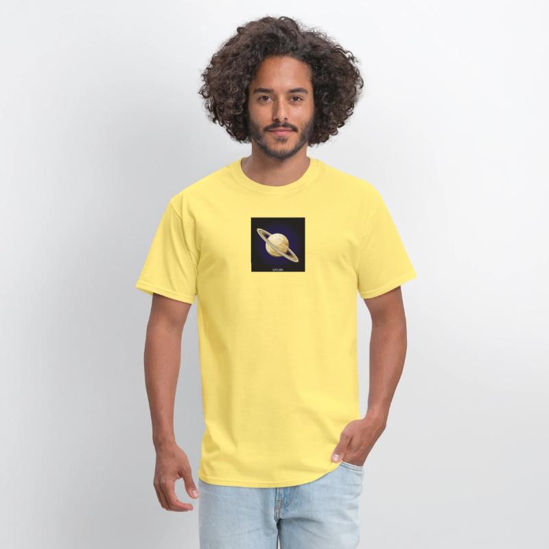 Saturn Planet Illustration for Space Enthusiasts