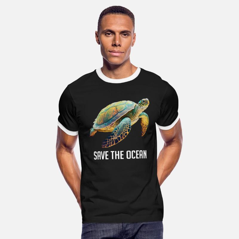Save The Ocean Environmentalist Turtle