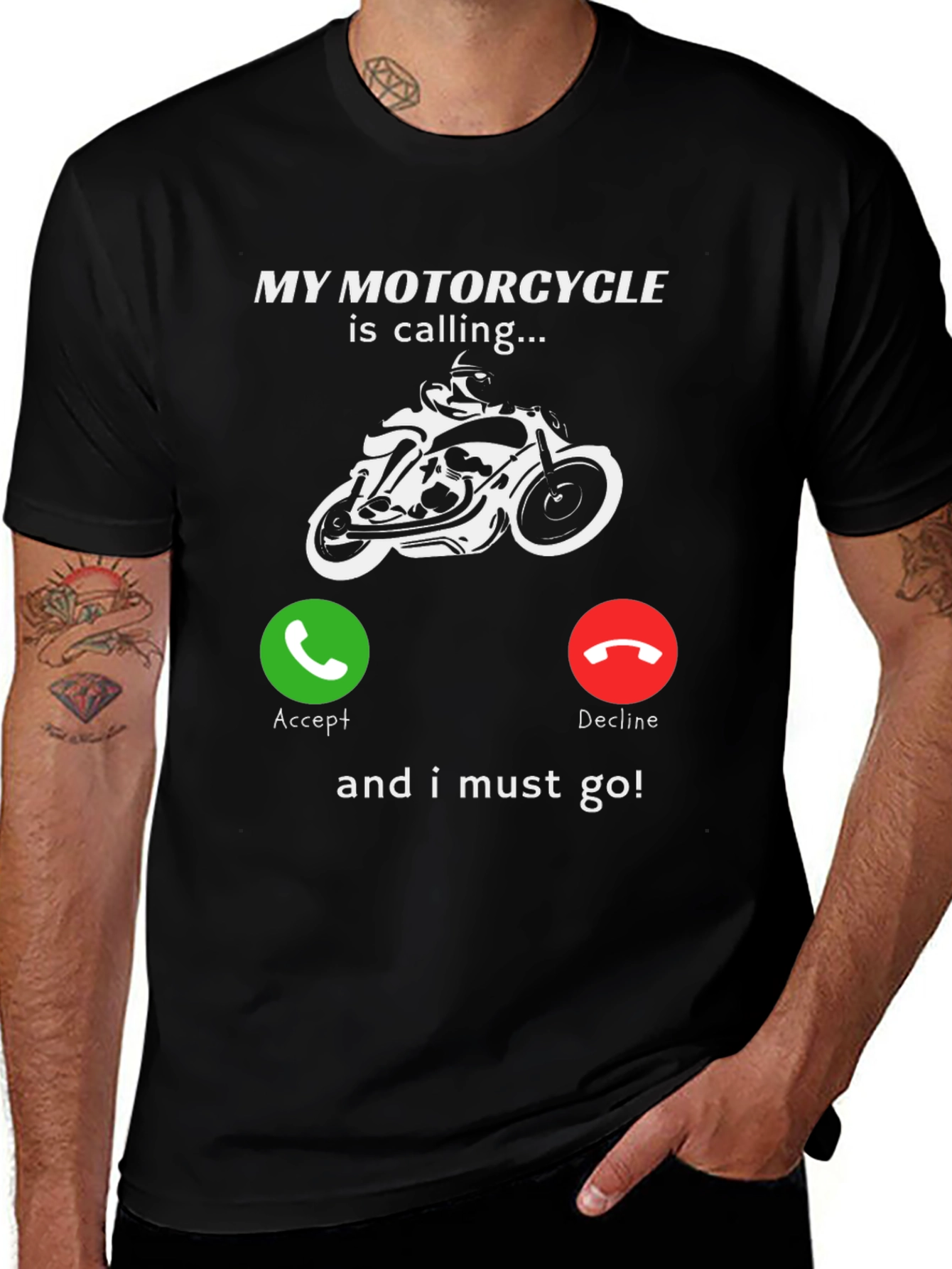 My Motorcycle Is Calling T-Shirt