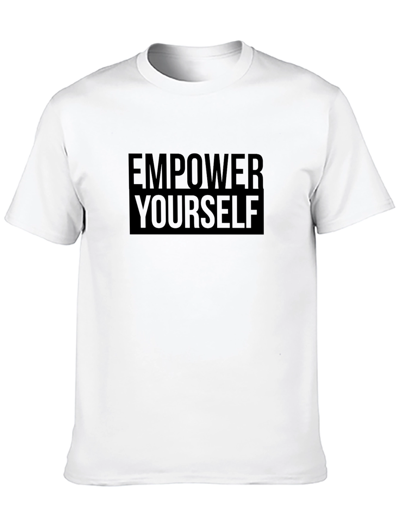 Empower Yourself Black Graphic Tee
