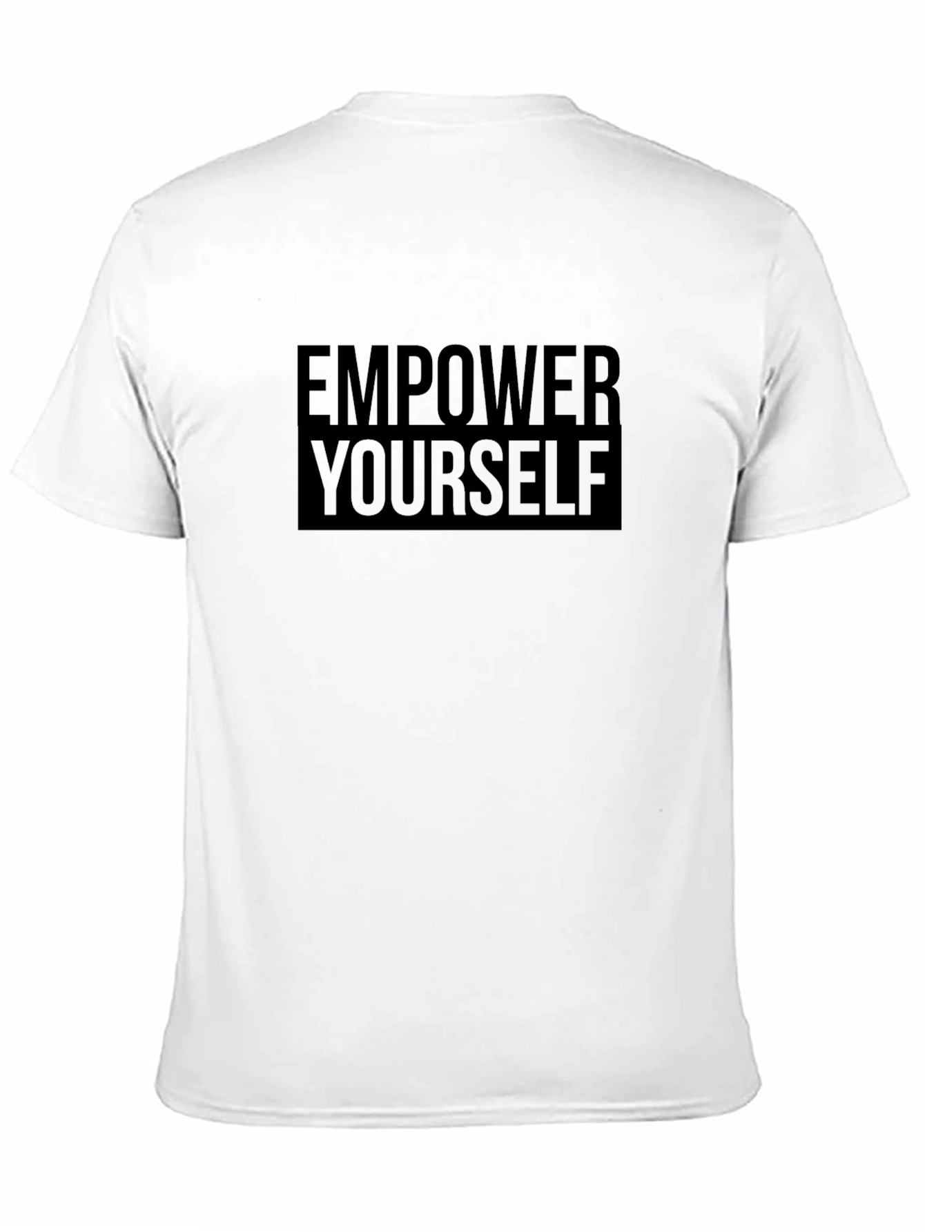 Empower Yourself Black Graphic Tee