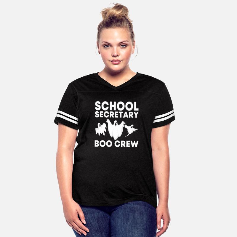 School Secretary Boo Crew For Halloween