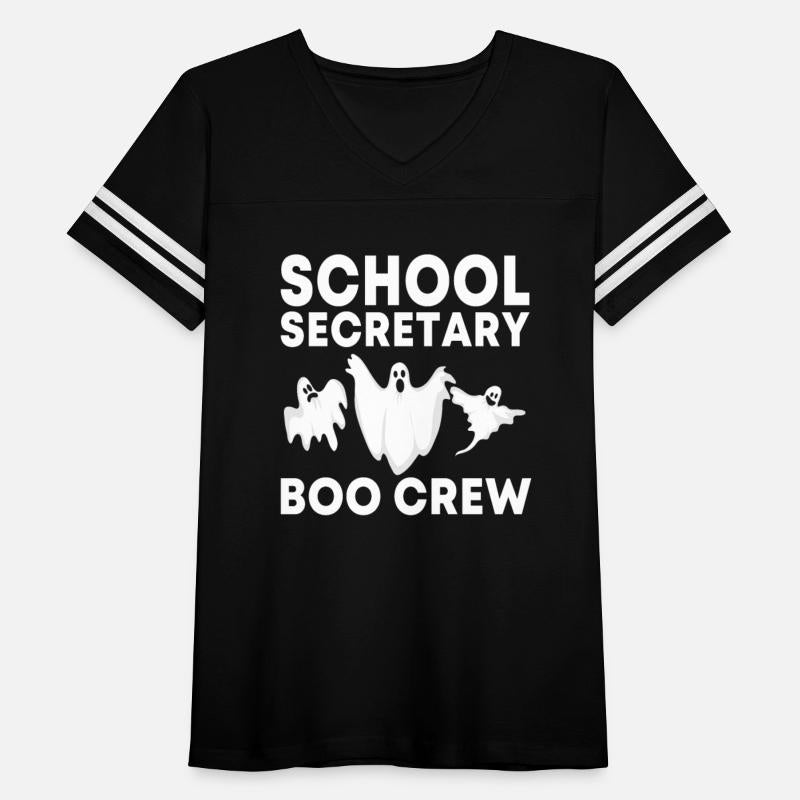 School Secretary Boo Crew For Halloween