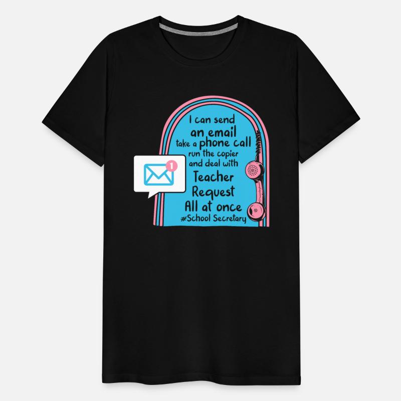 School Secretary Job Description Funny Shirt,