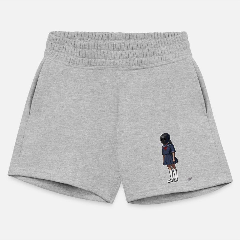 Schoolgirl with a Helmet