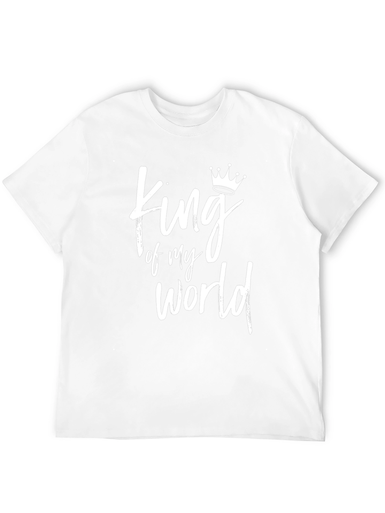 King of My World Graphic Tee - Black
