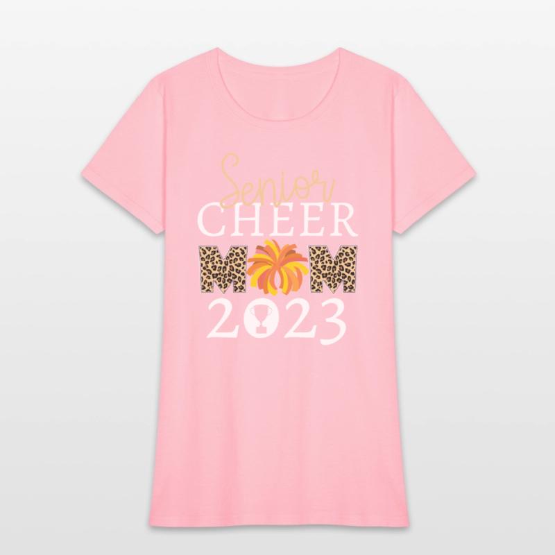Senior Cheer Mom 2023 Leopard Graduated