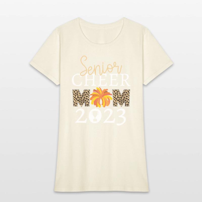 Senior Cheer Mom 2023 Leopard Graduated