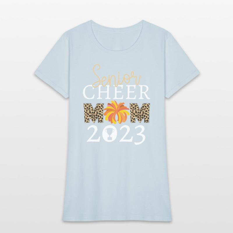 Senior Cheer Mom 2023 Leopard Graduated