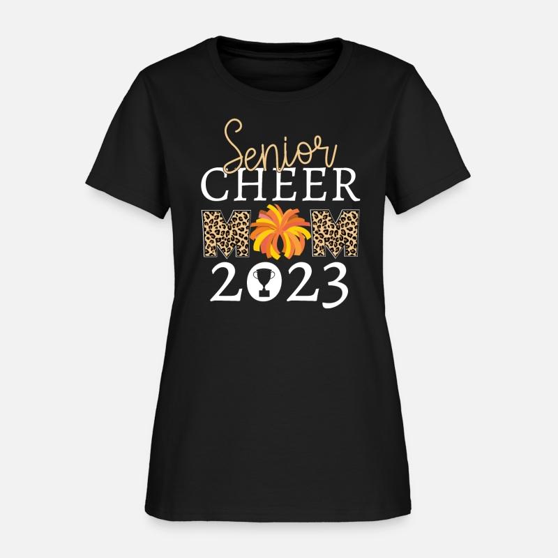 Senior Cheer Mom 2023 Leopard Graduated