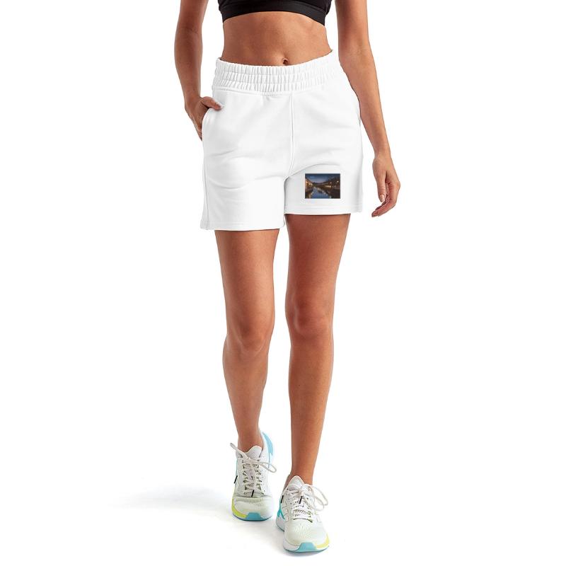 Serene Night Riverside Boat Scene