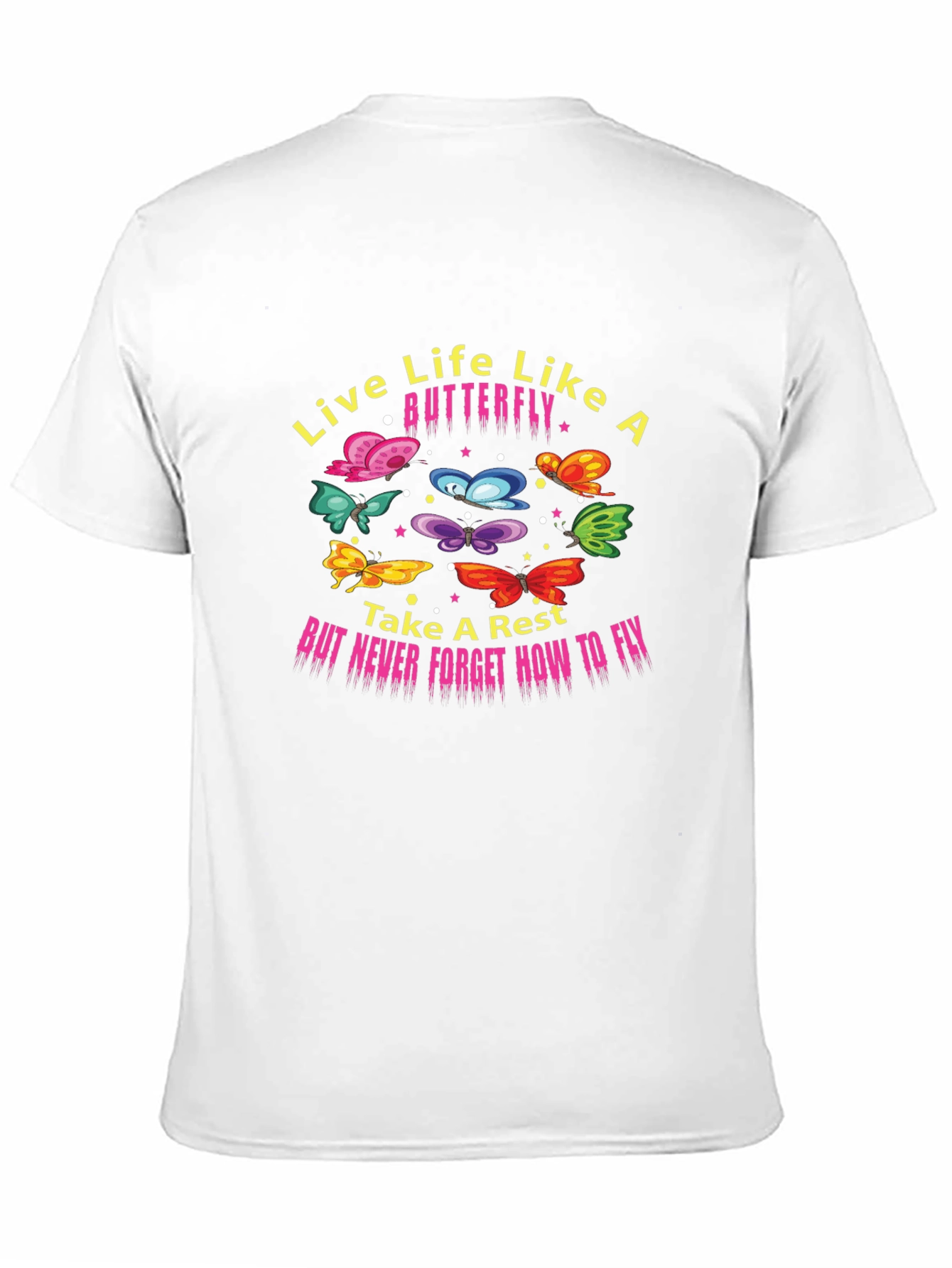 Live Like A Butterfly Graphic Tee