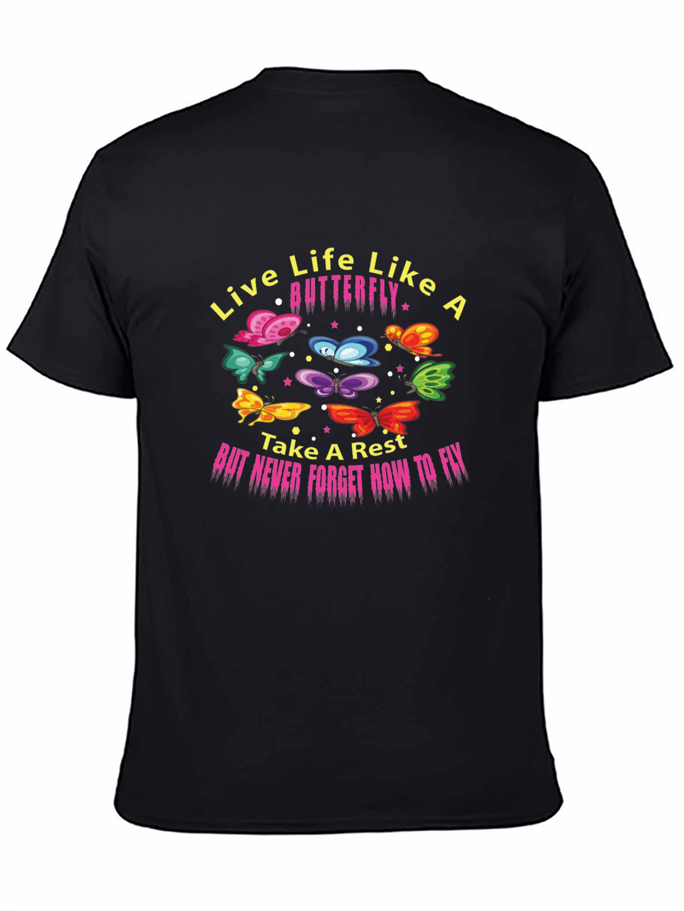Live Like A Butterfly Graphic Tee