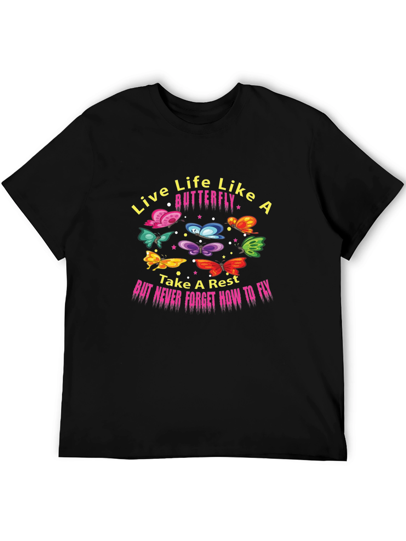 Live Like A Butterfly Graphic Tee