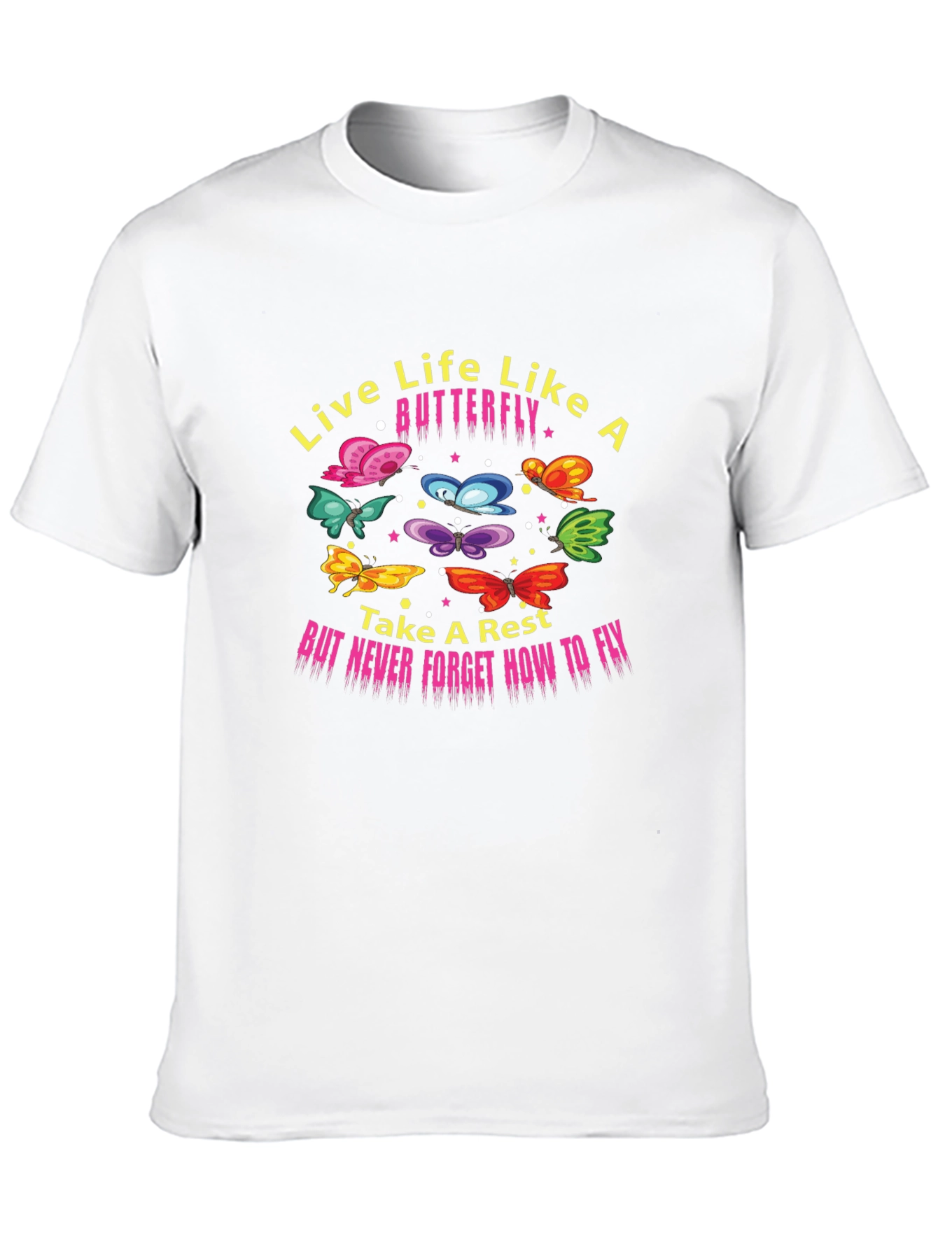 Live Like A Butterfly Graphic Tee