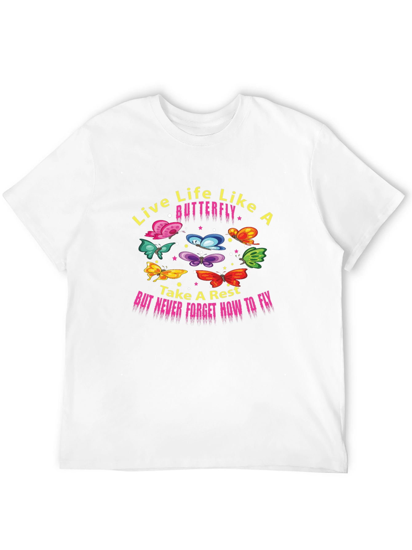 Live Like A Butterfly Graphic Tee