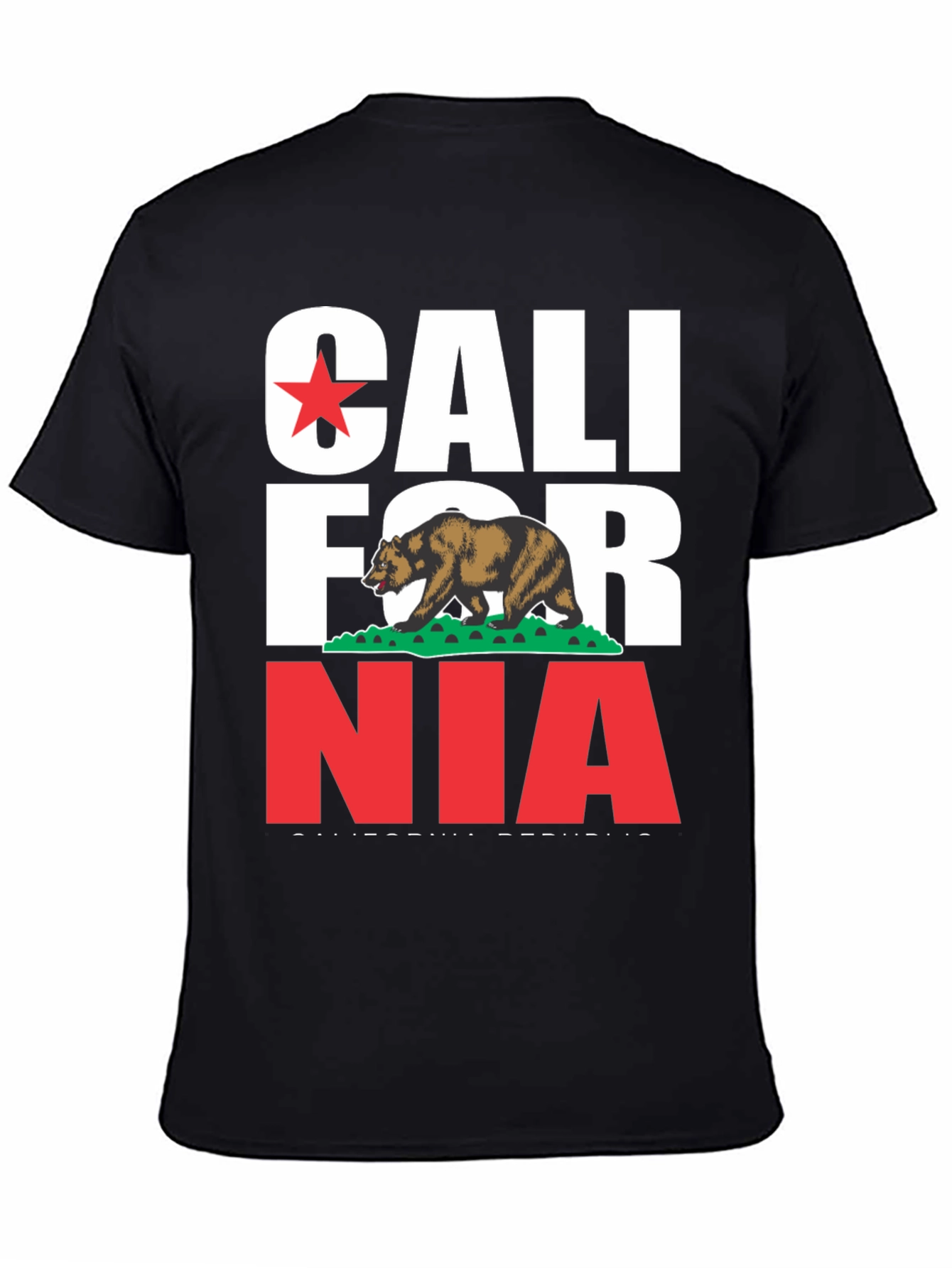 California Republic Bear T-Shirt