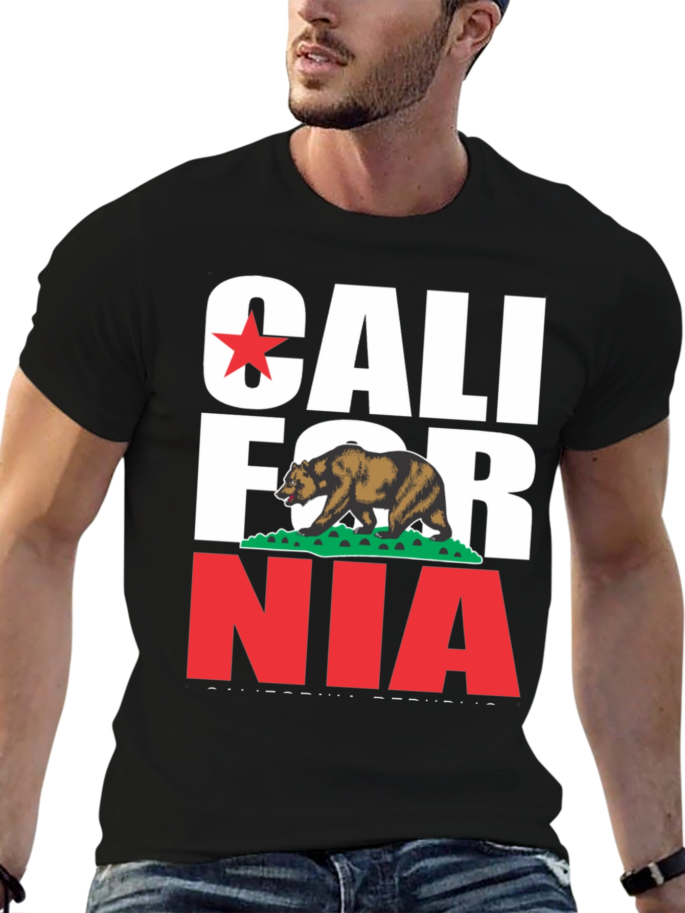 California Republic Bear T-Shirt