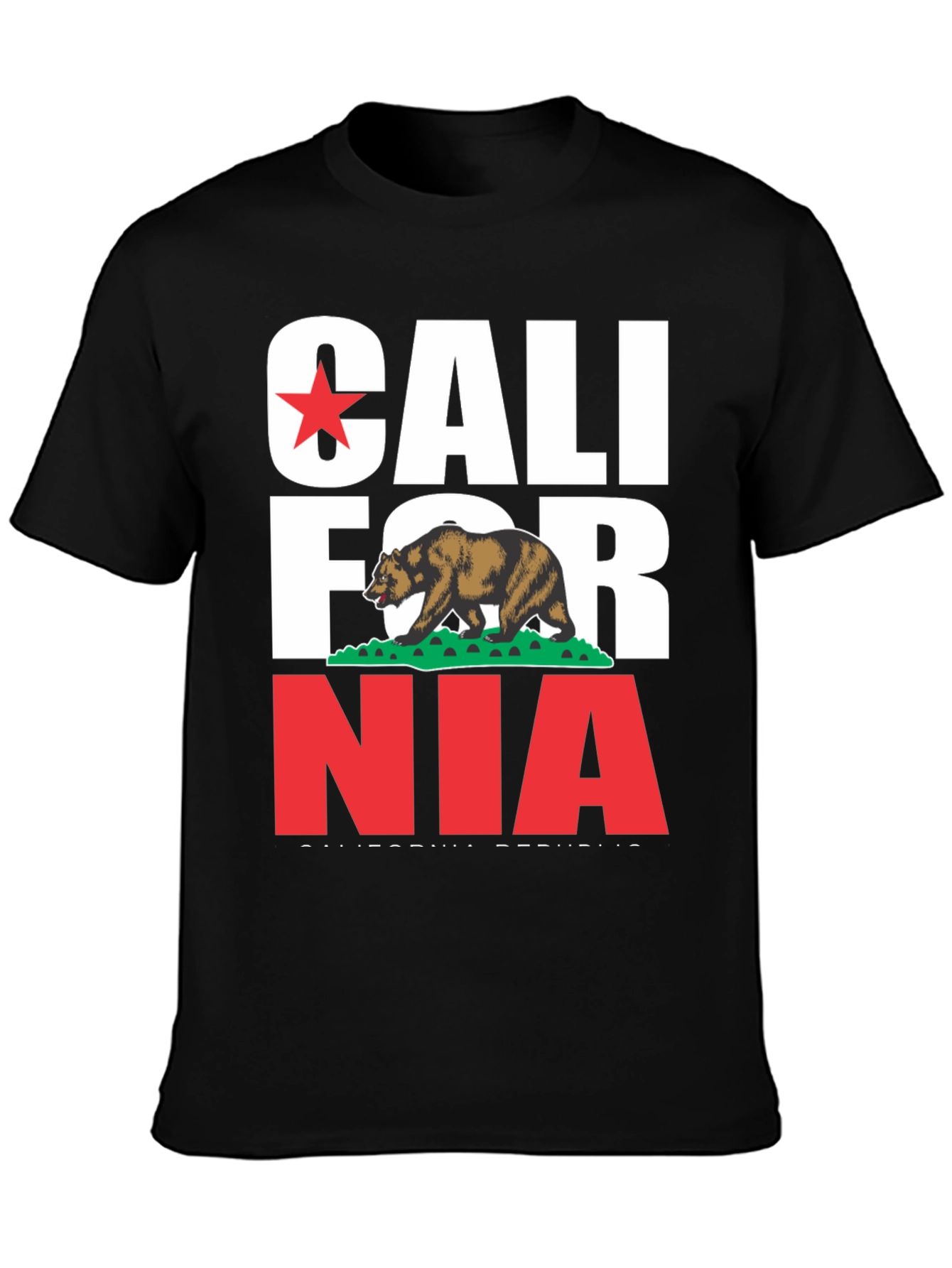 California Republic Bear T-Shirt