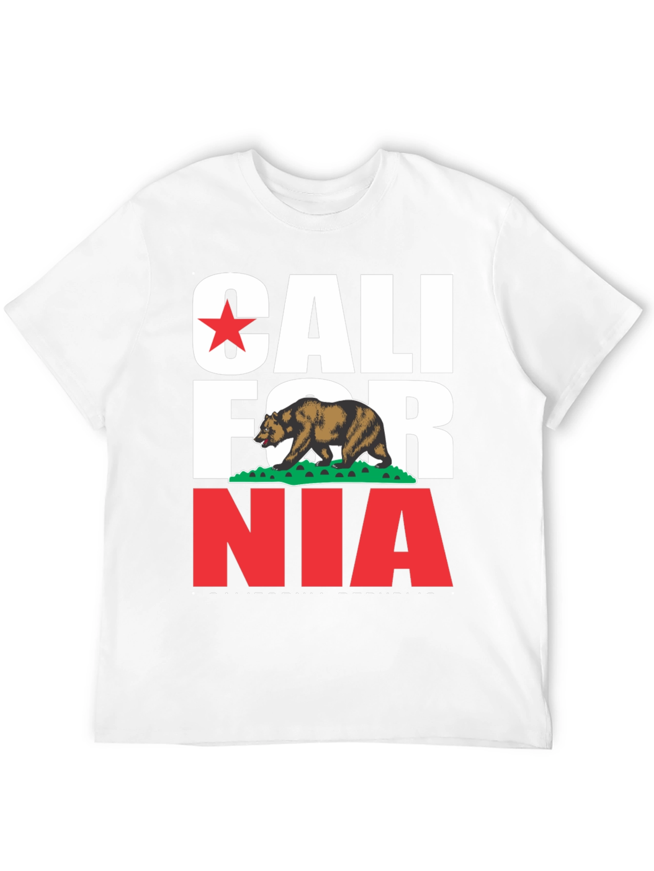 California Republic Bear T-Shirt