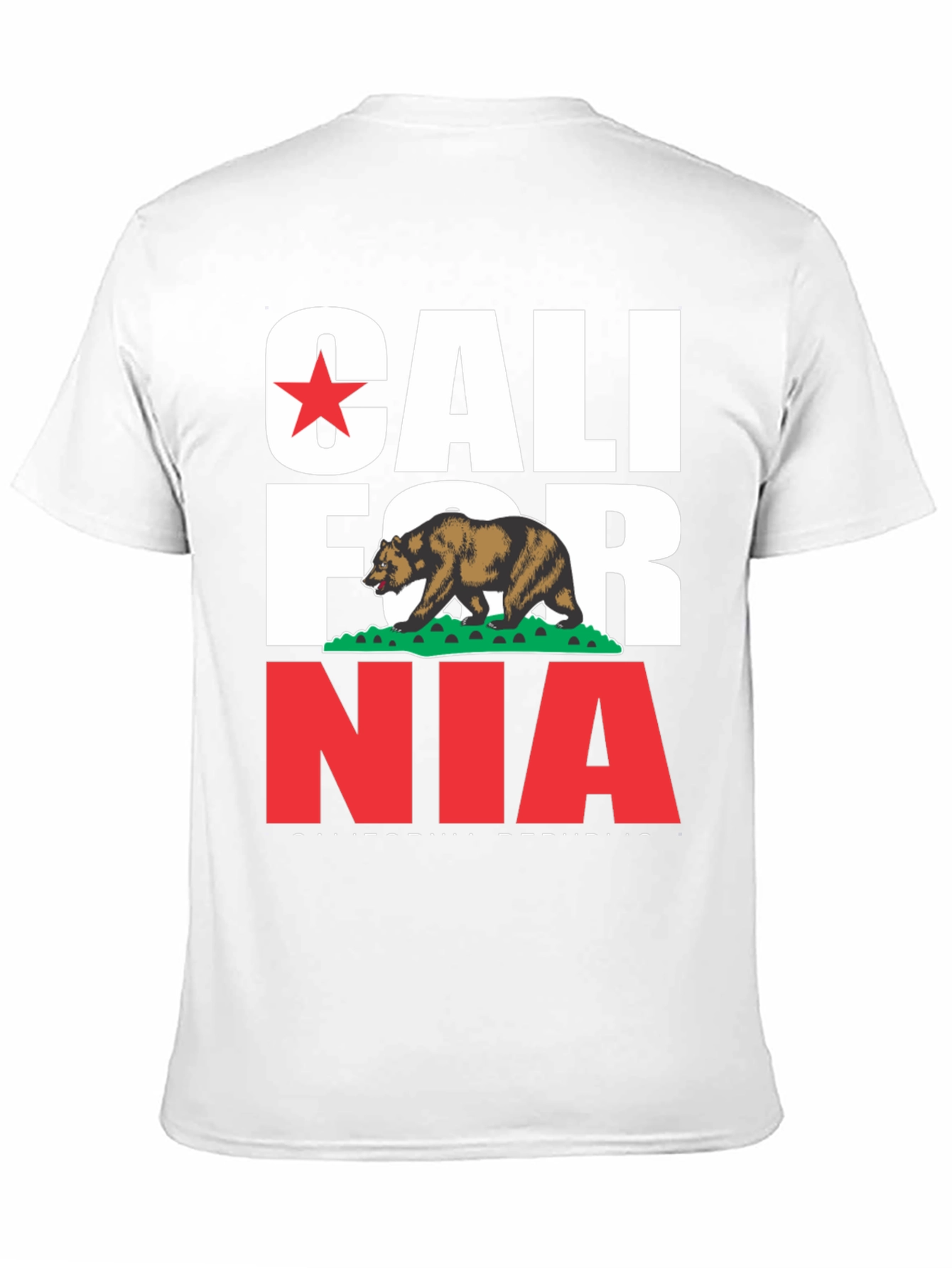 California Republic Bear T-Shirt