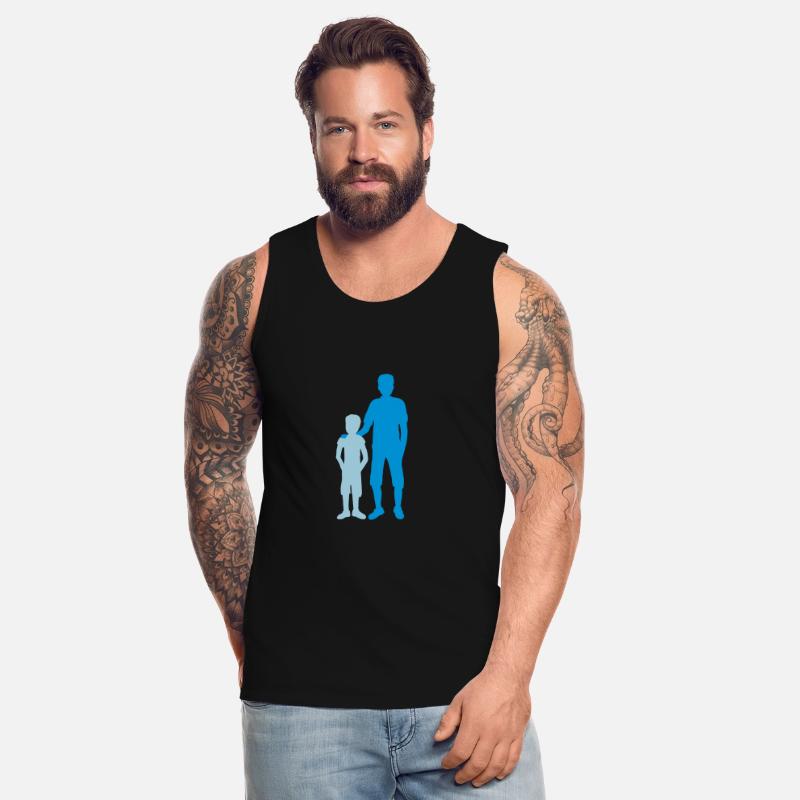 Silhouette big brother siblings