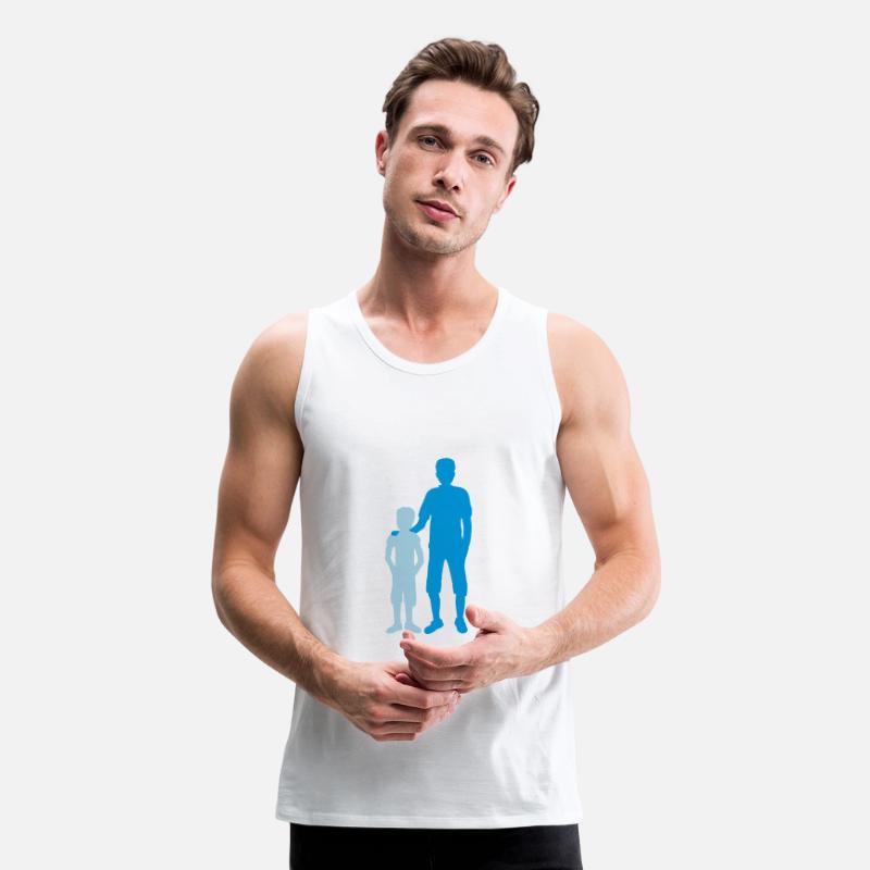 Silhouette big brother siblings