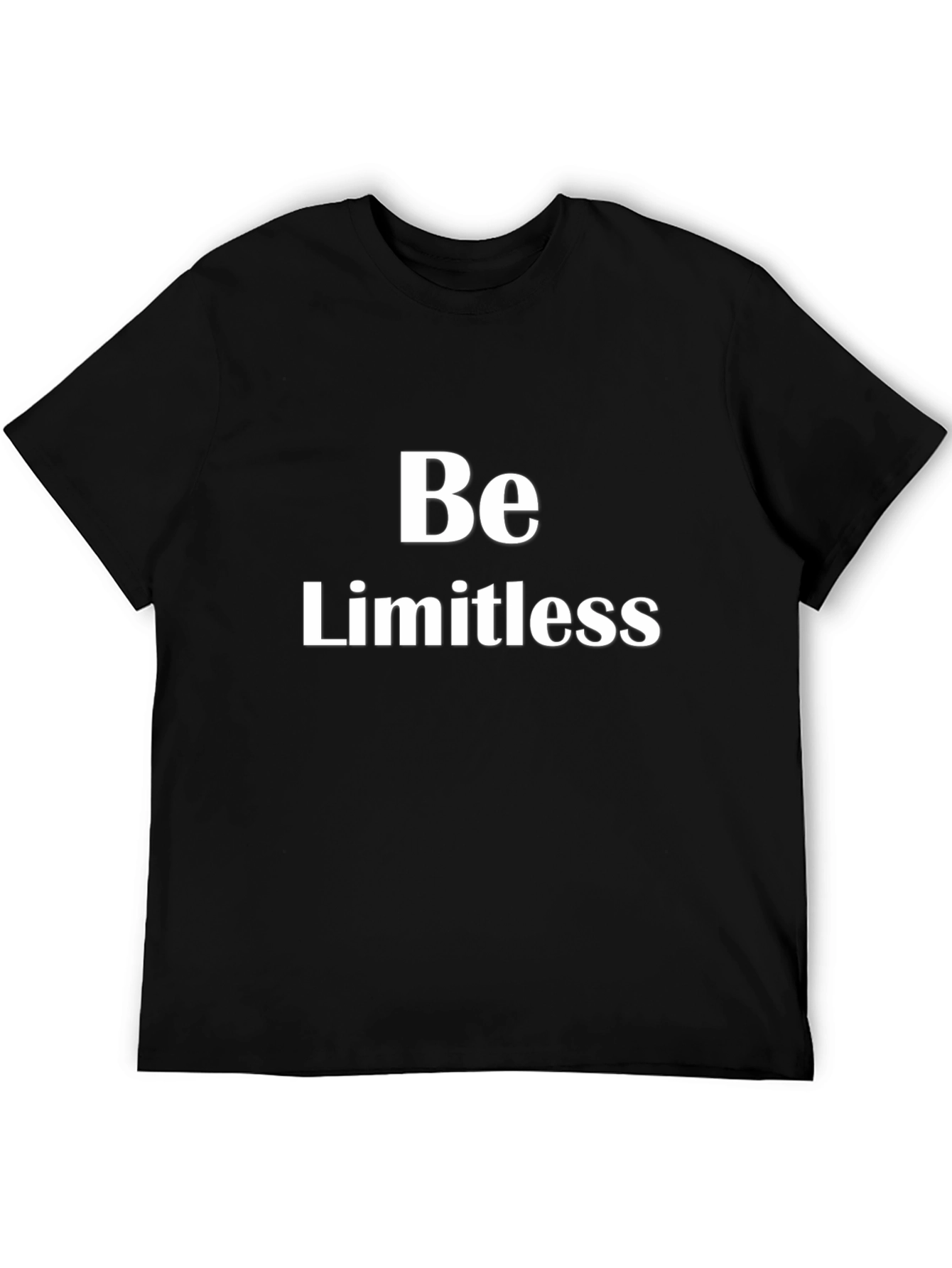 Be Limitless Black T-Shirt