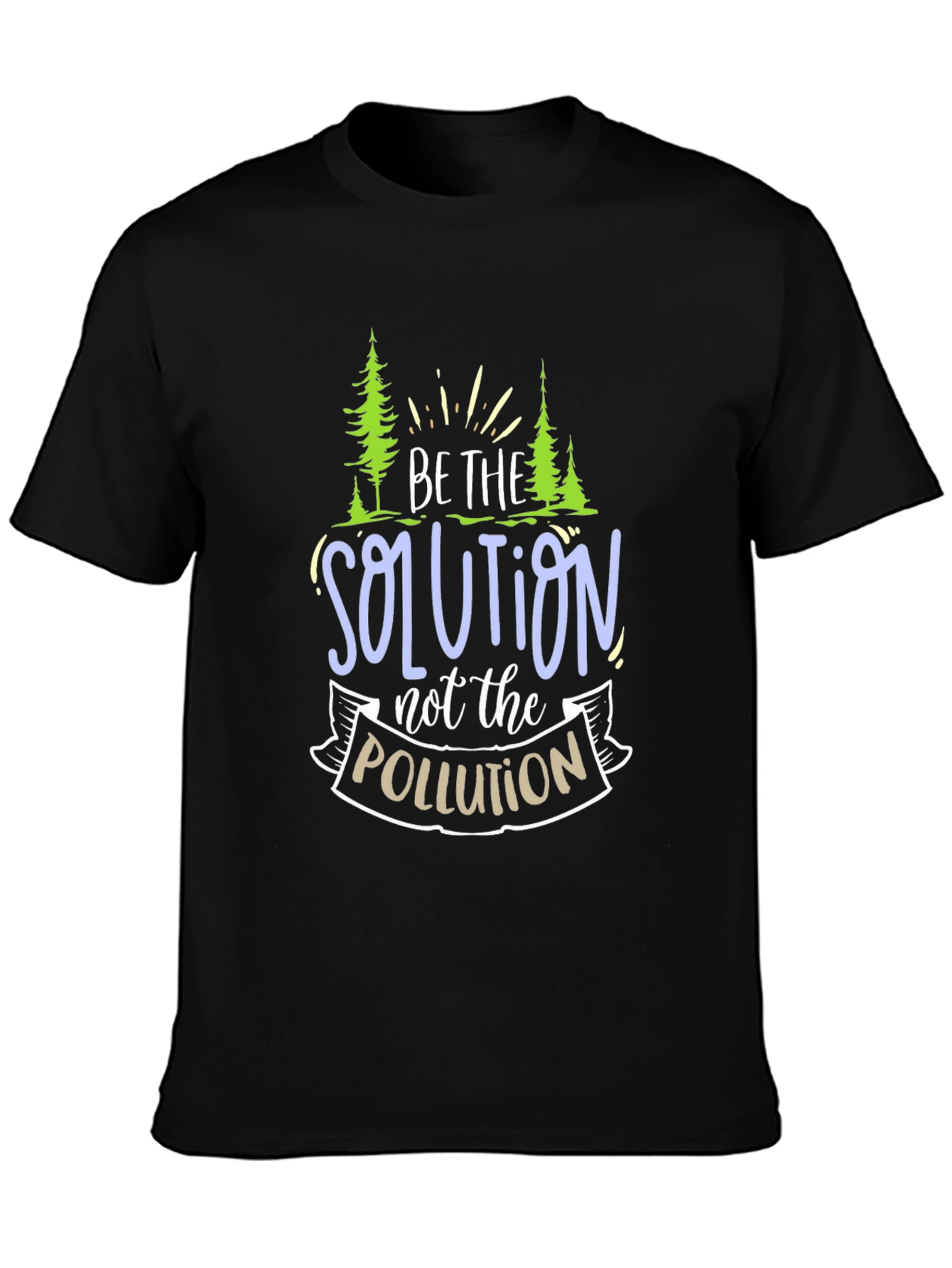 Eco-Friendly Graphic T-Shirt: Be the Solution