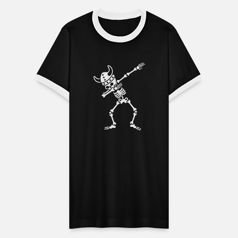 Skeleton Dab Dabbing Viking