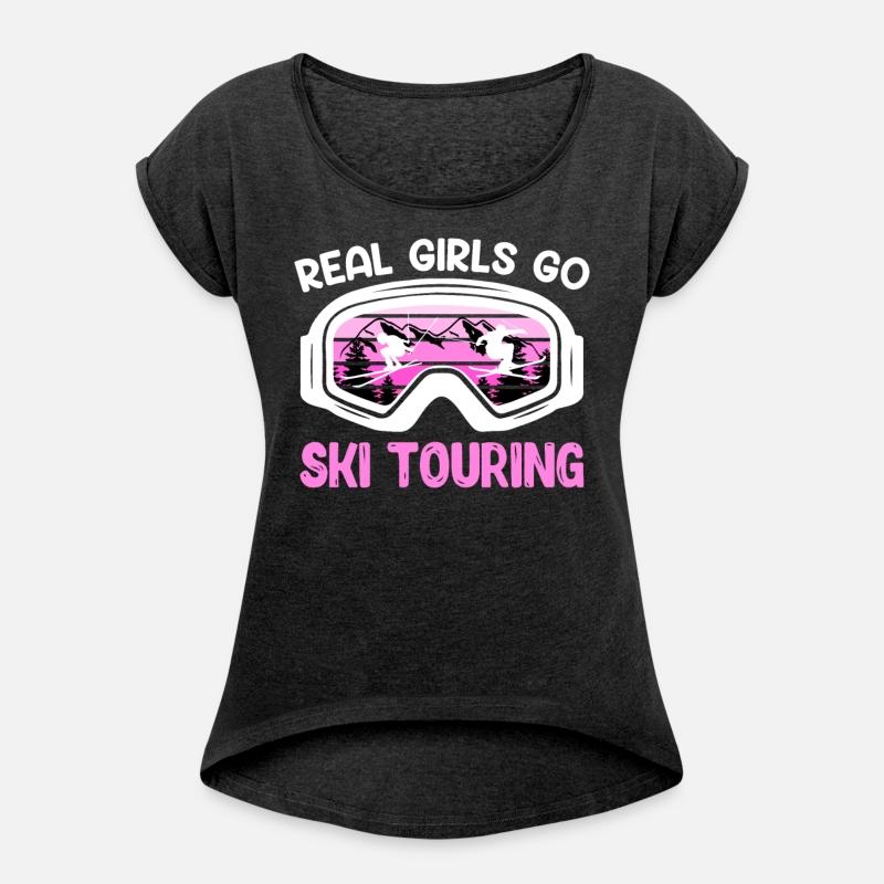 Ski Tour Girls go Ski Touring Ski Lover