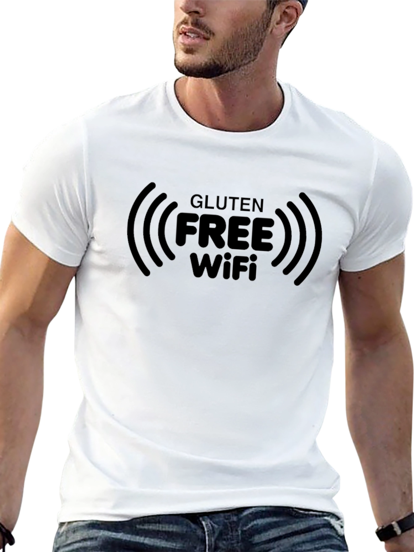 Gluten Free WiFi T-Shirt - Funny Novelty Tee