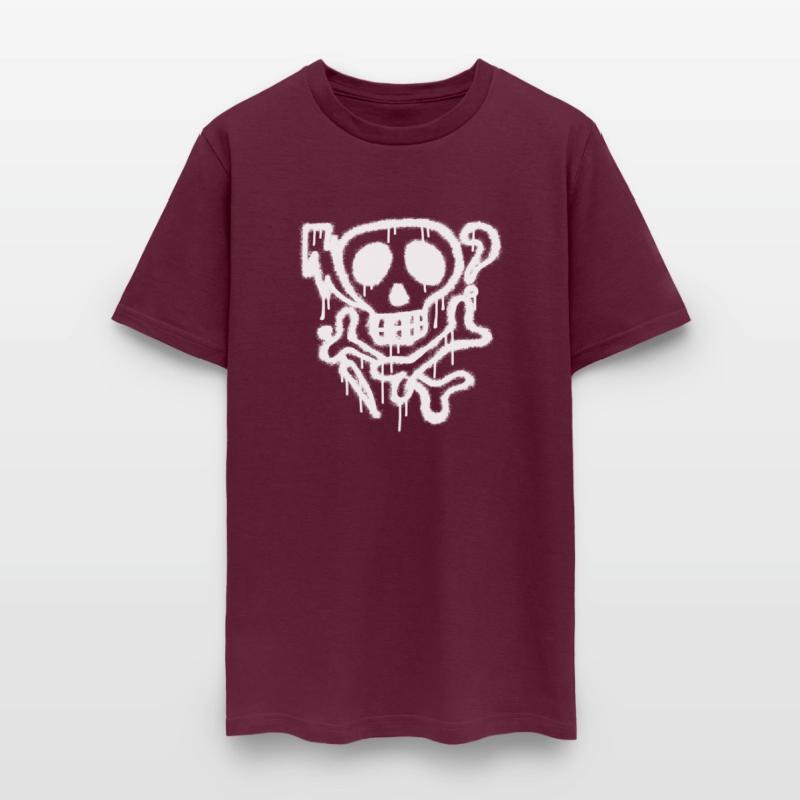 Skull Bones Graffiti