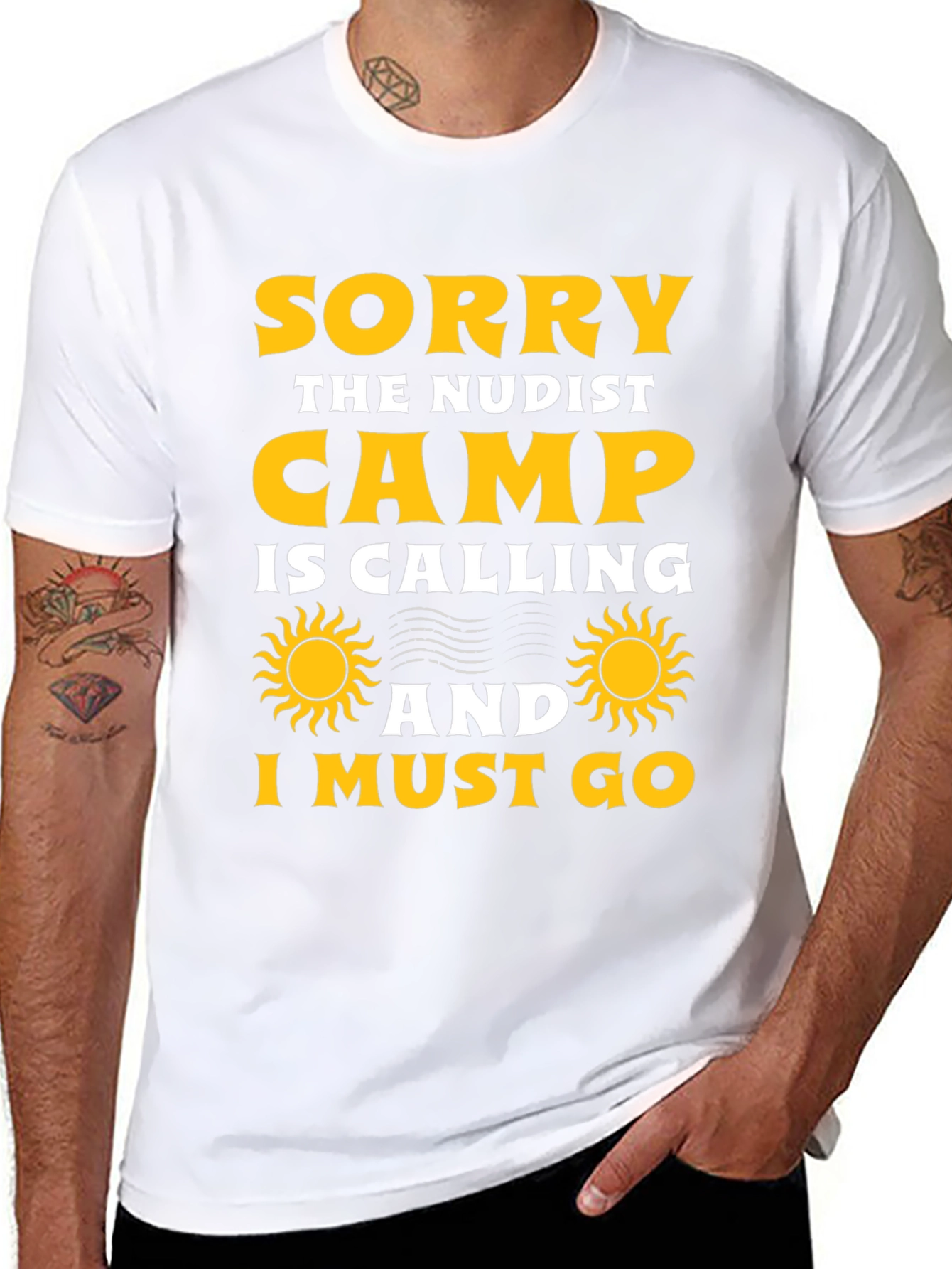 Sorry The Nudist Camp Is Calling Funny T-Shirt