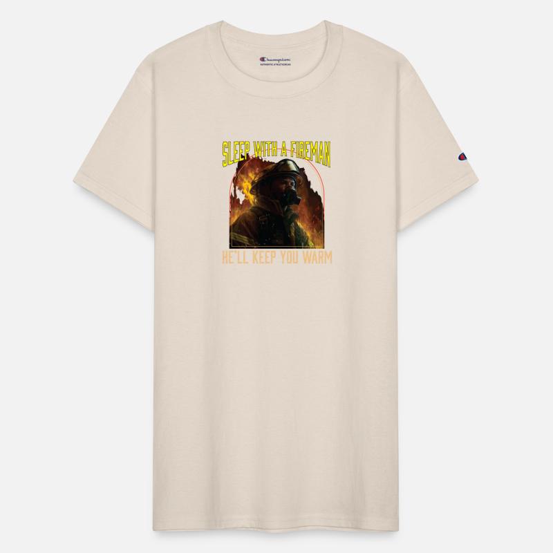 Sleep With A Fireman Hell Keep You Warm