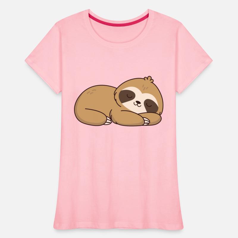 Sleeping sloth relaxing and chilling closed eyes