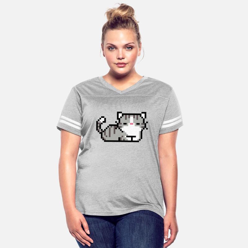 Sleepy Cat – Cute Pixel Kitty