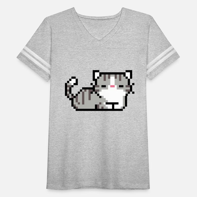 Sleepy Cat – Cute Pixel Kitty