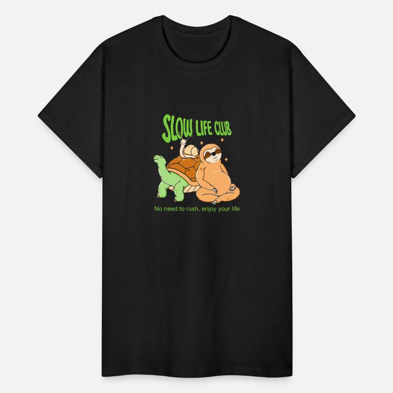 slow life club no need to rush, enjoy your life