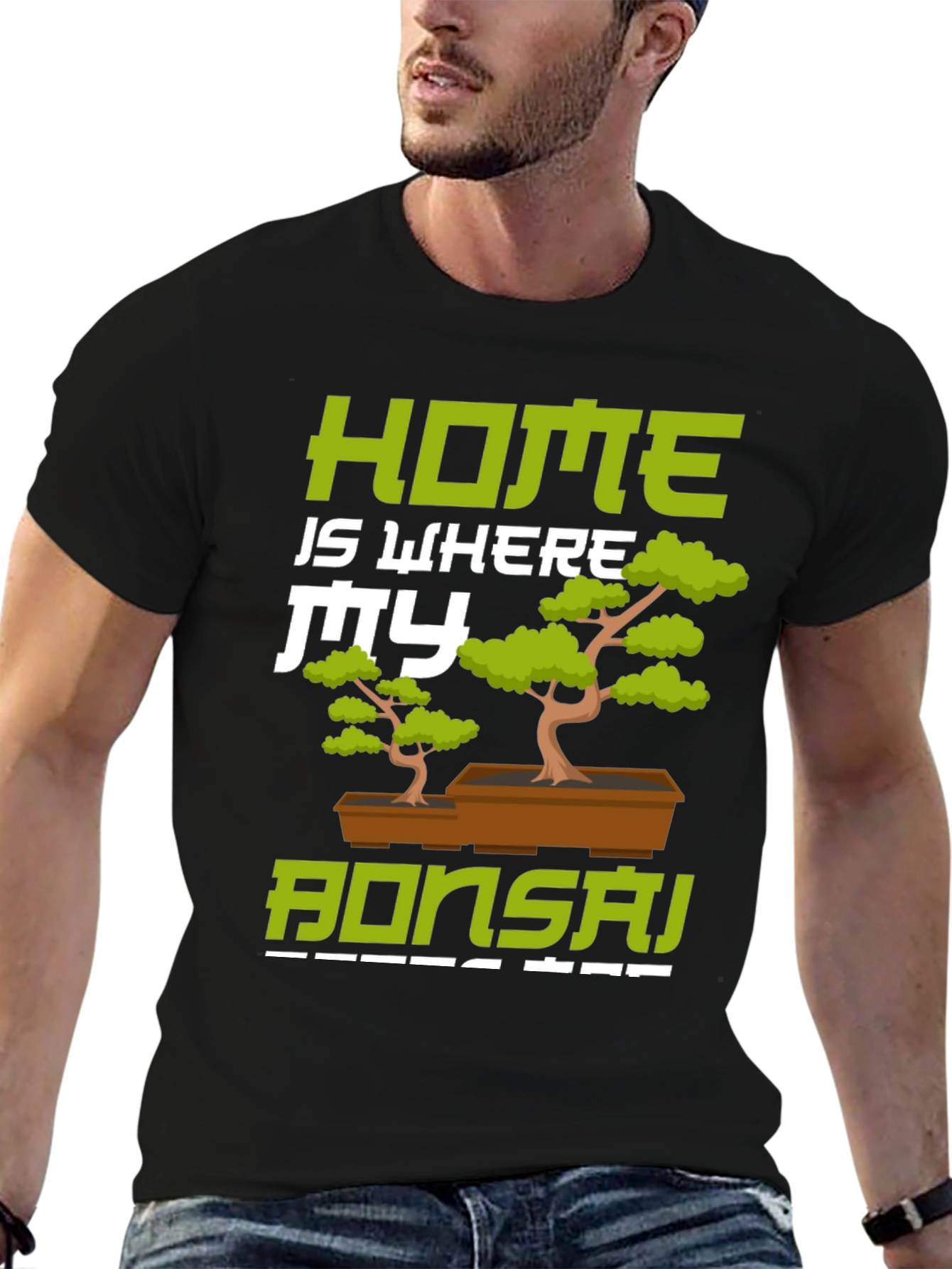 Bonsai Home T-Shirt - Stylish and Comfortable