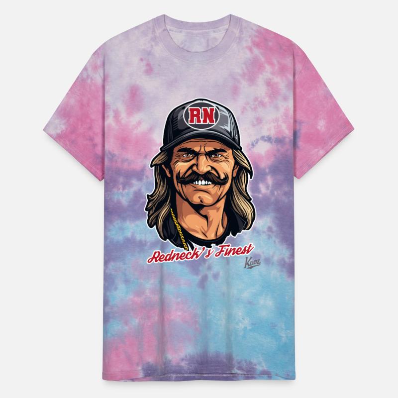 Smiling man with mustache and RN cap