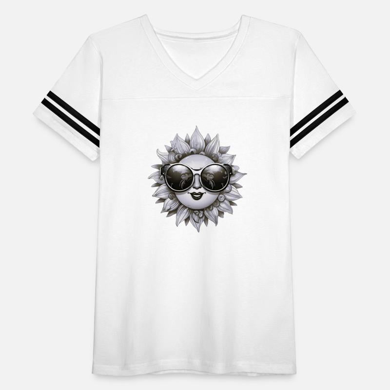 Smiling Sun, Tropical Shades in black and white