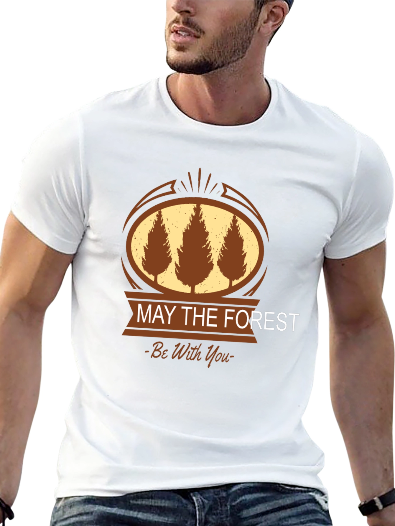 May The Forest Be With You Graphic T-Shirt