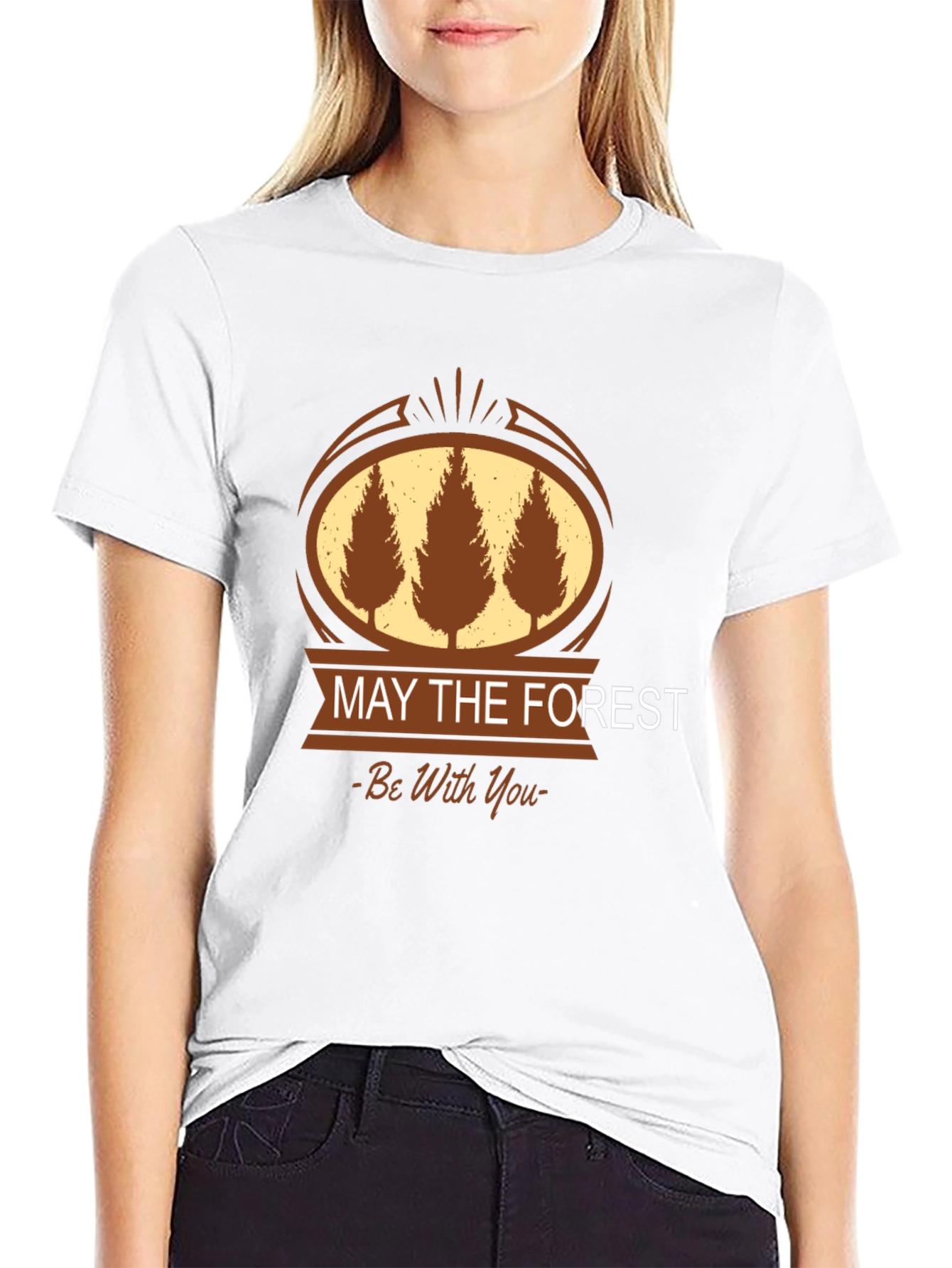 May The Forest Be With You Graphic T-Shirt