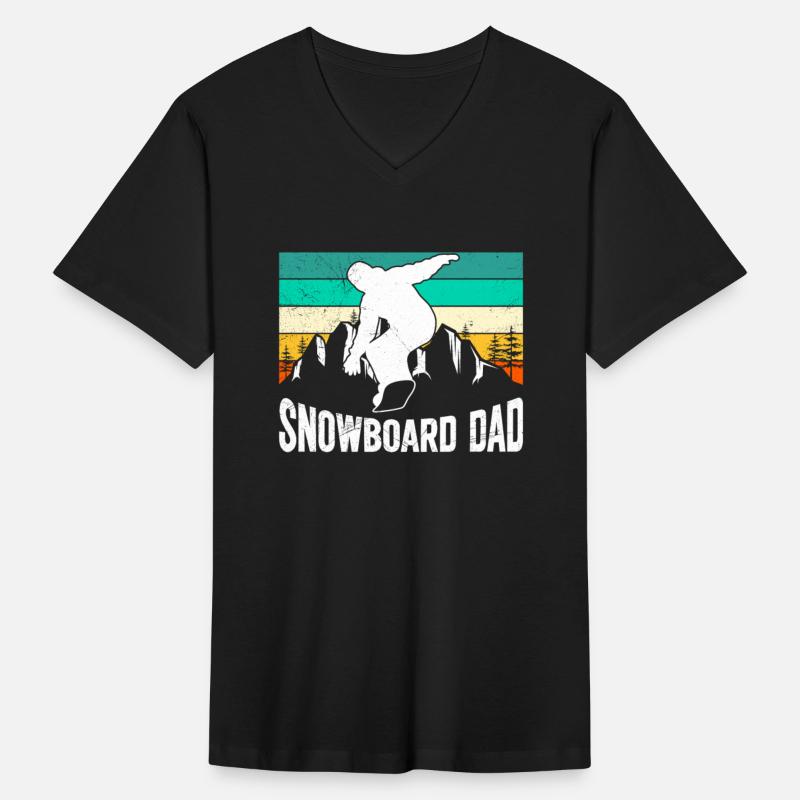 Snowboard Dad Snowboarder Daddy Snowboard Shirt