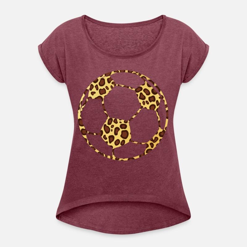 Soccerball Cheetah Print Leopard Pattern Sport Lov
