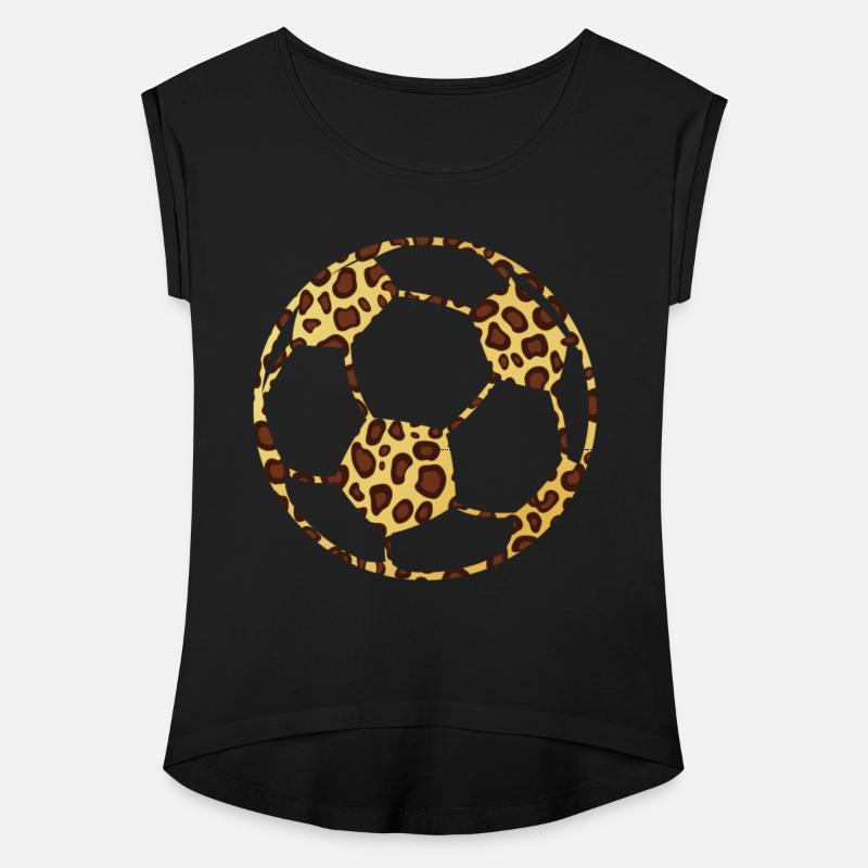 Soccerball Cheetah Print Leopard Pattern Sport Lov