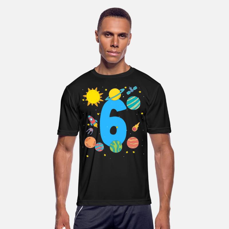 Space Themed Number 6 Birthday Adventure